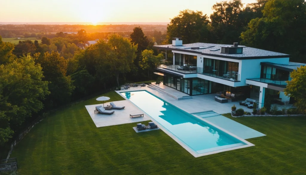 An Image illustrating Aerial Photography for Real Estate: Boost Sales & Views